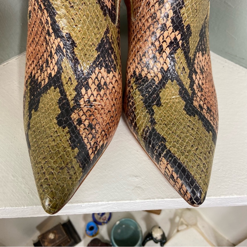 Ulla Johnson Helia Snake Effect Python Snakeskin … - image 4